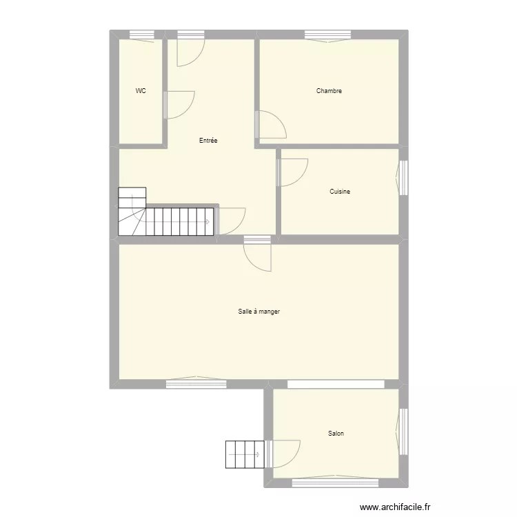 Croquis OSWALD  Rch. Plan de 