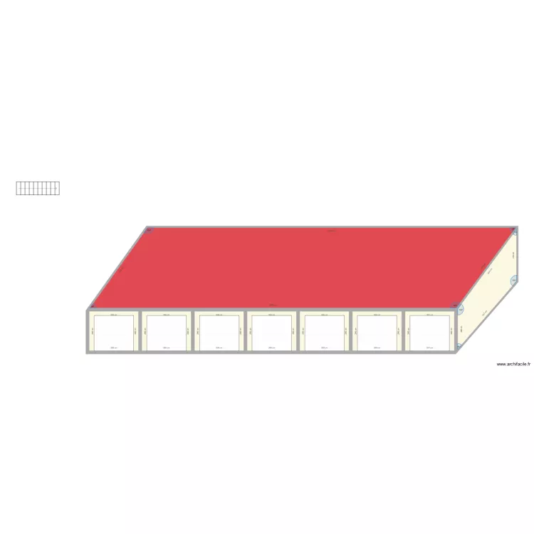 Garages connaux 2. Plan de 