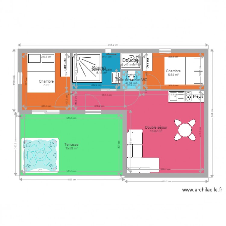 Modèle GreenCottages Savana LHUILLIER. Plan de 0 pièce et 0 m2