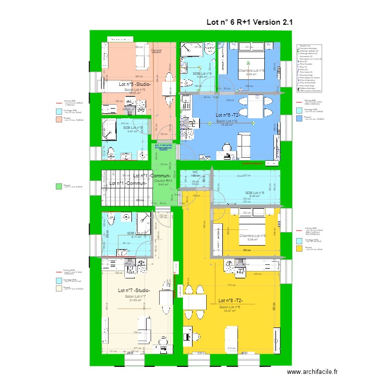 Lot 6 R1. Plan de 0 pièce et 0 m2