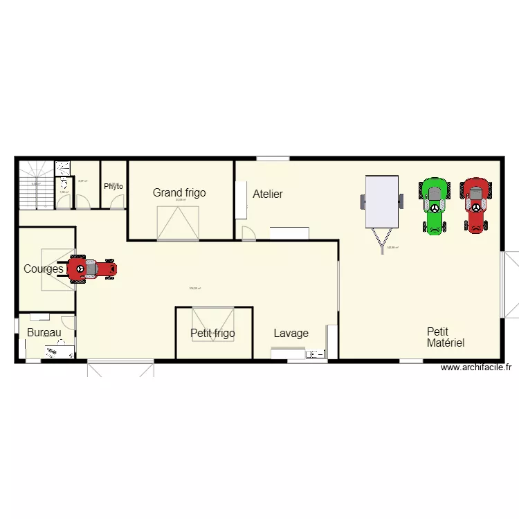 hangar francois. Plan de hangar francois. Plan de