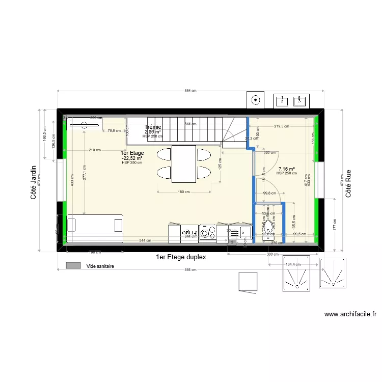 Aménagement ESC100 FEN140. Plan de Aménagement ESC100 FEN140. Plan de