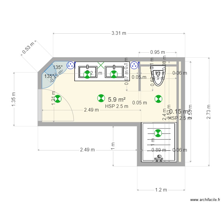 Garruffi Projet 01. Plan de 0 pièce et 0 m2