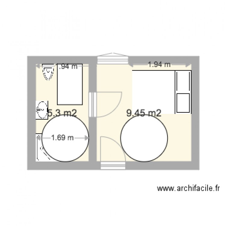 Plan. Plan de 0 pièce et 0 m2