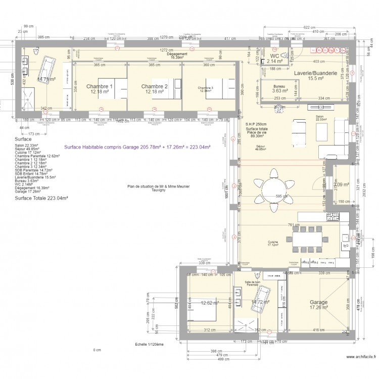 plan maison version plomberie. Plan de 0 pièce et 0 m2