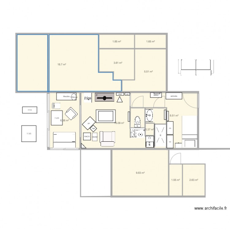 villeneuve retenu 2. Plan de 0 pièce et 0 m2