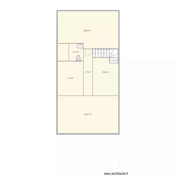 Maison Trezien Plan Jegado 3 Version Kalou3&eacute;tage. Plan de 
