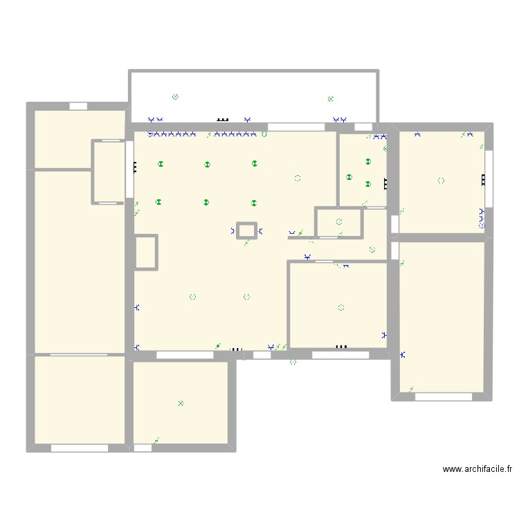 Maison actuel zoom. Plan de 0 pièce et 0 m2
