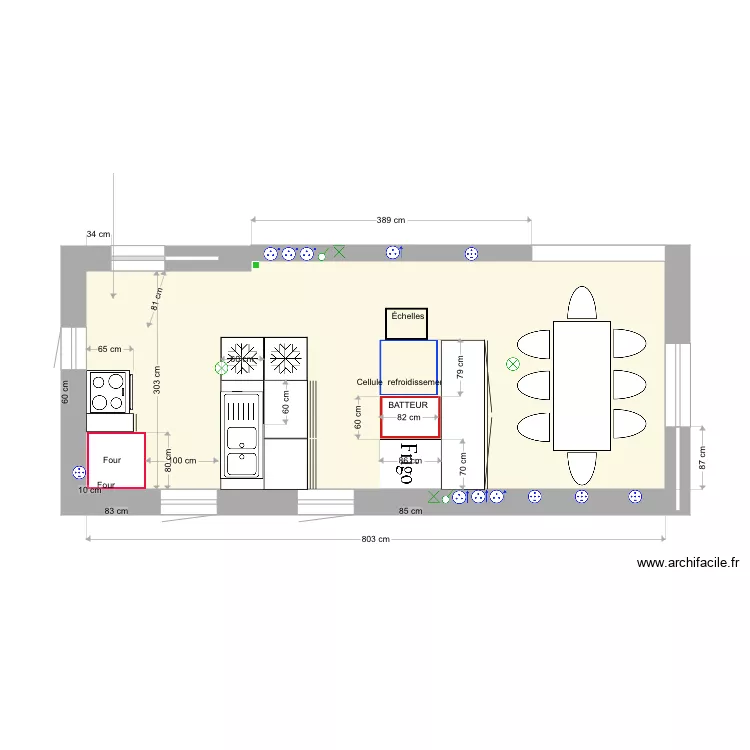 Cuisine pontivy4. Plan de 