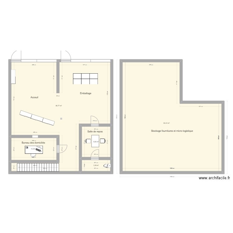 Local commercial Callian aménagé. Plan de 0 pièce et 0 m2