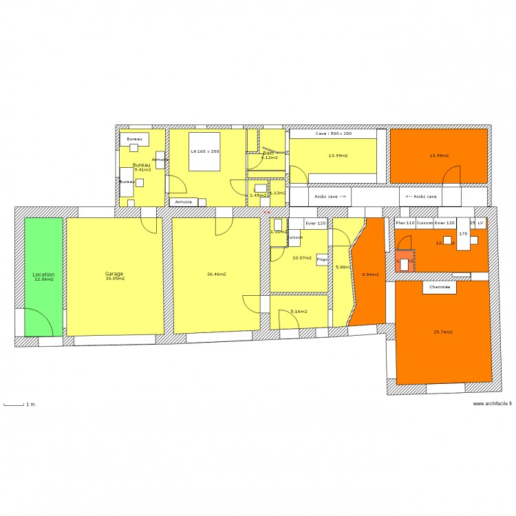 Chamberthaud RC Projet futur. Plan de 0 pièce et 0 m2