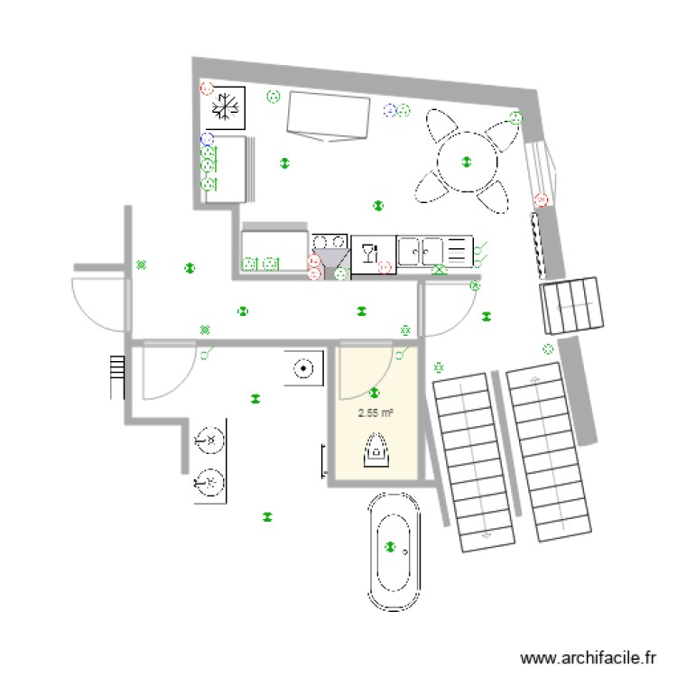 NONTRON. Plan de 0 pièce et 0 m2 NONTRON. Plan de 0 pièce et 0 m2