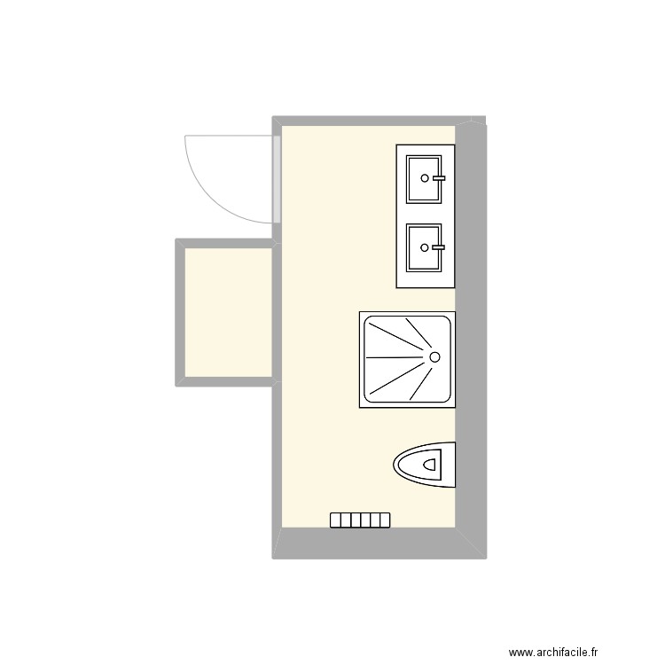 MATHILDE TRIPOTIN 2. Plan de 6 pièces et 46 m2