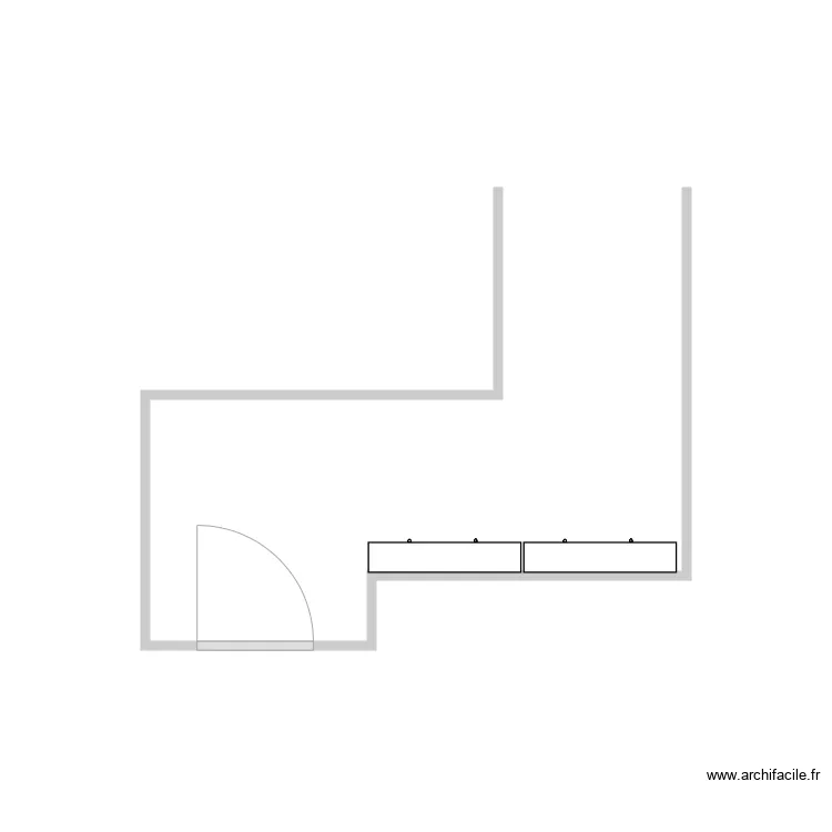 M&eacute;lina entr&eacute;e. Plan de 