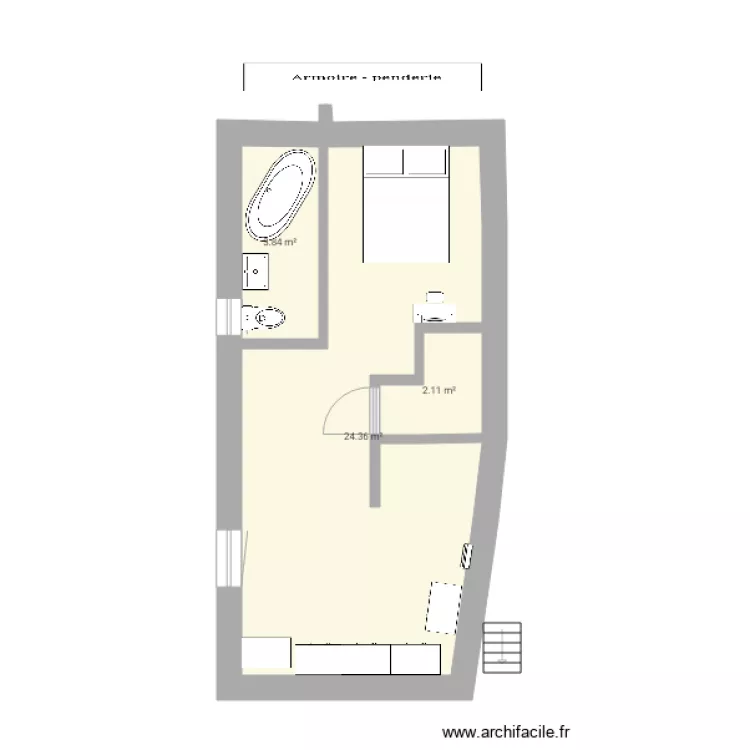 Maison 2e niveau 10. Plan de 