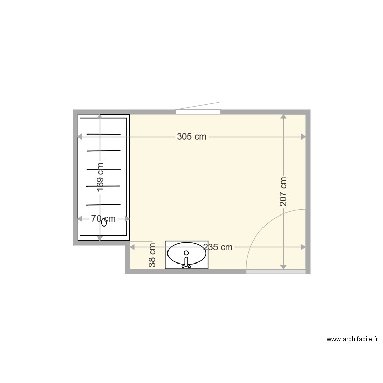 BRISSET VIRGINIE . Plan de 0 pièce et 0 m2