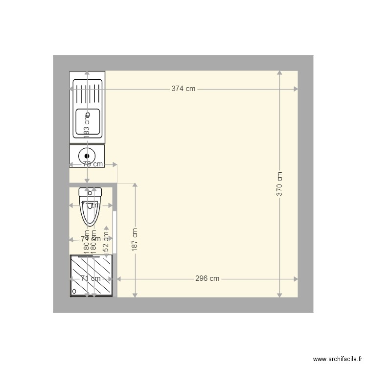 appart. Plan de 0 pièce et 0 m2