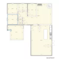 plan h&eacute;singue actuel rdc cuisine extension