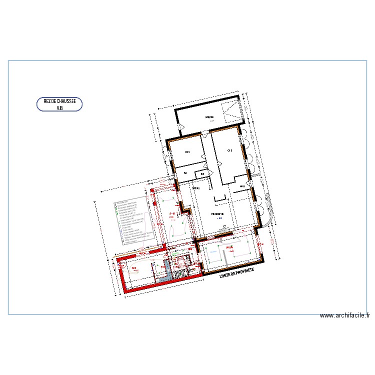 DENIEL VERSION 1 . Plan de 0 pièce et 0 m2