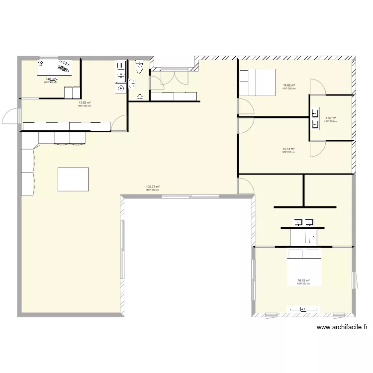 MAISON FAY WILL. Plan de 