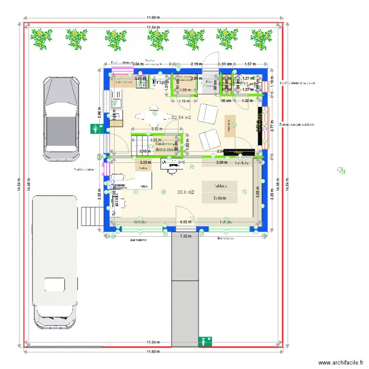 Plan mm premier étage meubles. Plan de 0 pièce et 0 m2