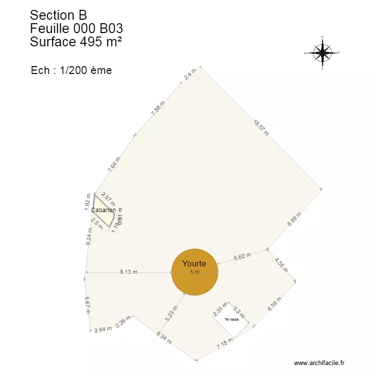 Plan masse futur. Plan de 