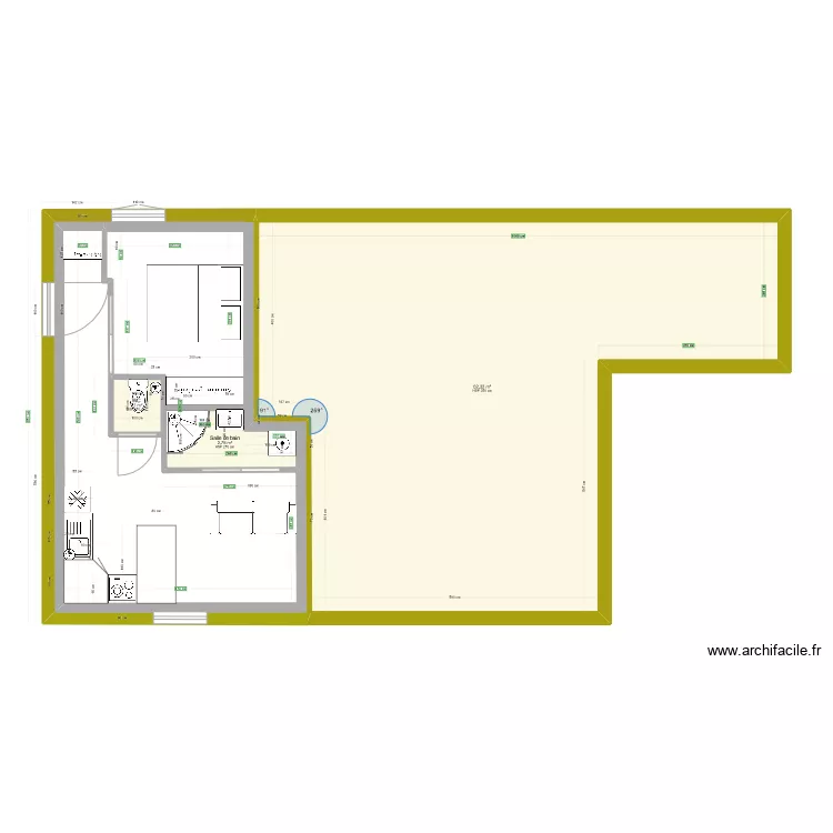 APPARTEMENT 1. Plan de 