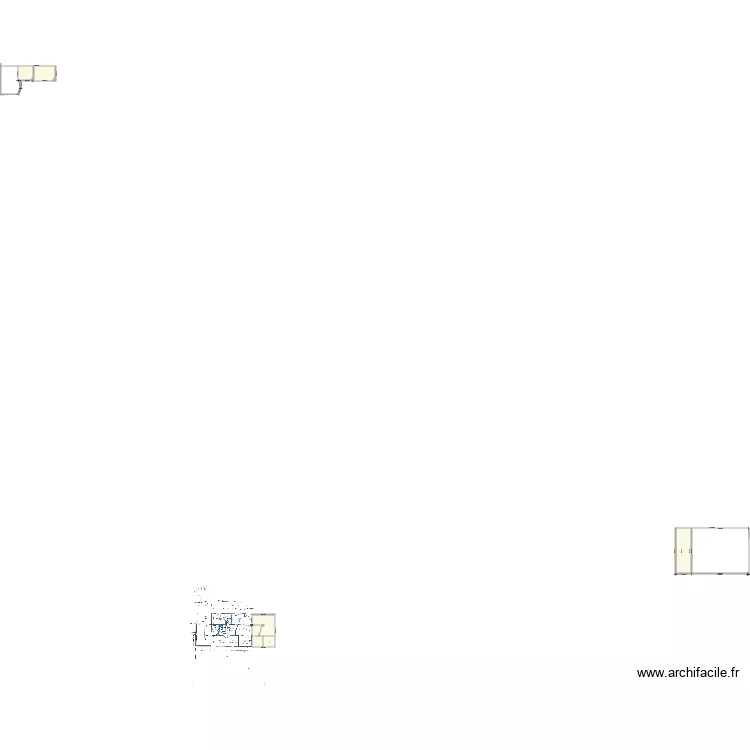 maison marcadet RDC. Plan de 