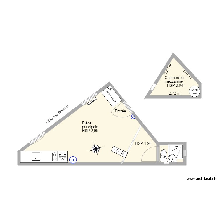 36 Bobillot. Plan de 0 pièce et 0 m2