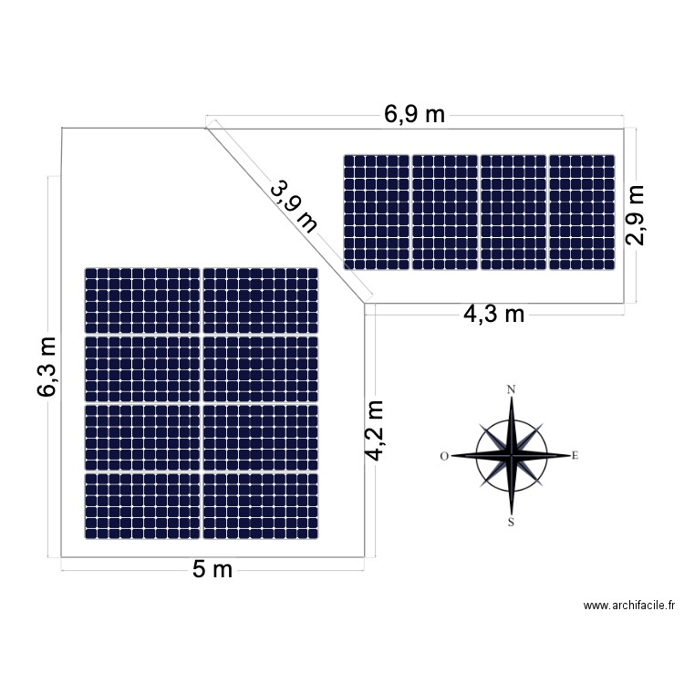 MAISON GUYONNET. Plan de 0 pièce et 0 m2