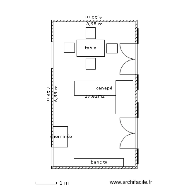 sejour salon. Plan de sejour salon. Plan de