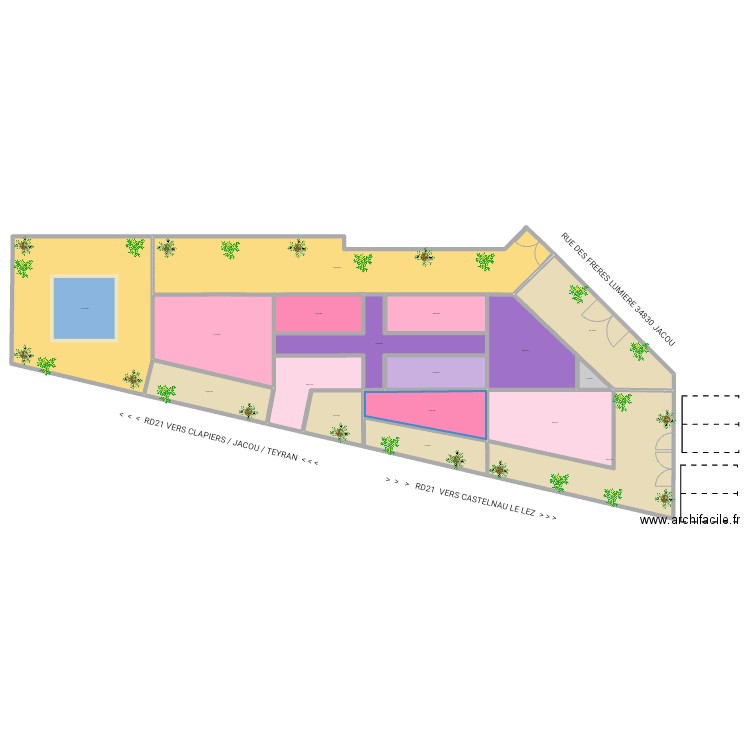 AK99 APPART MV 050823. Plan de 17 pièces et 907 m2