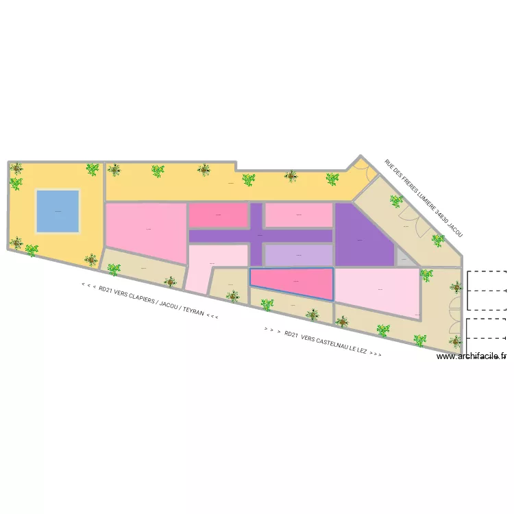 AK99 APPART MV 050823. Plan de 