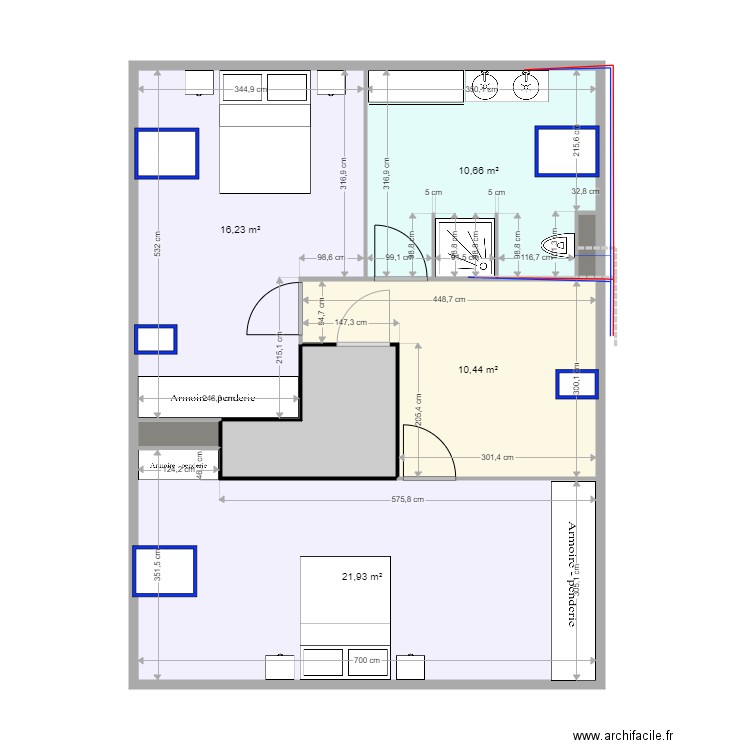 M LELAY. Plan de 0 pièce et 0 m2