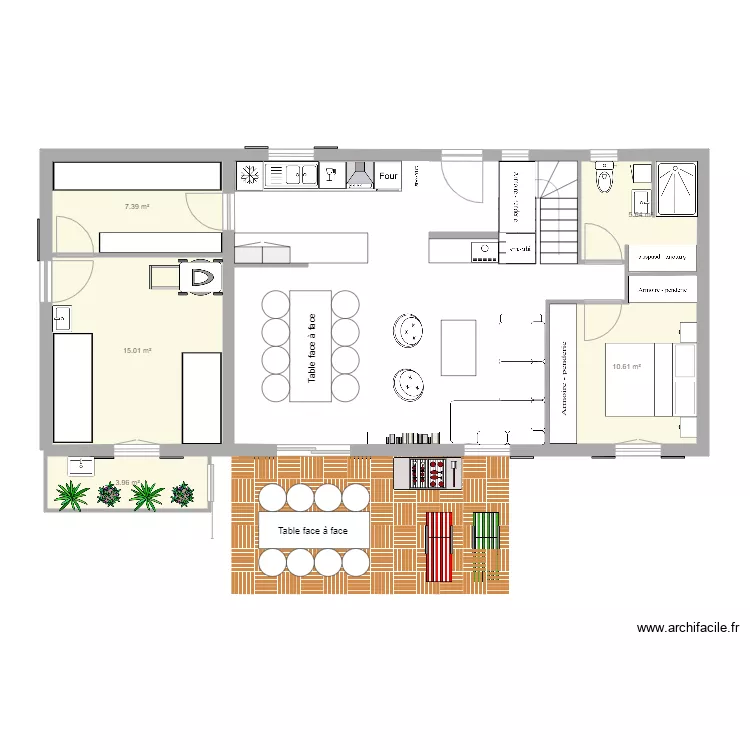 Dream house. Plan de 