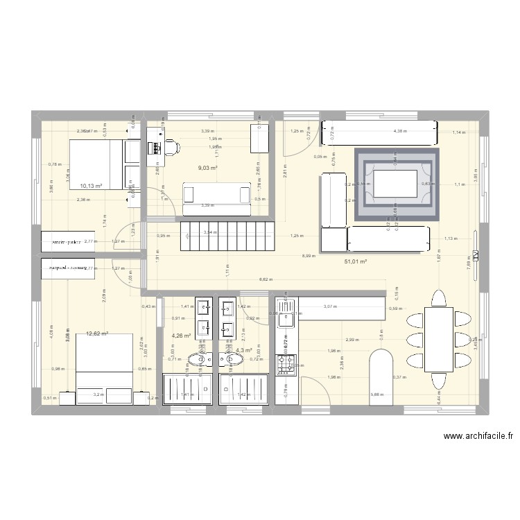Proj 3. Plan de 0 pièce et 0 m2