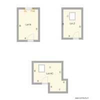 Croquis BAILLY Annexes 3 et 4ème Etages