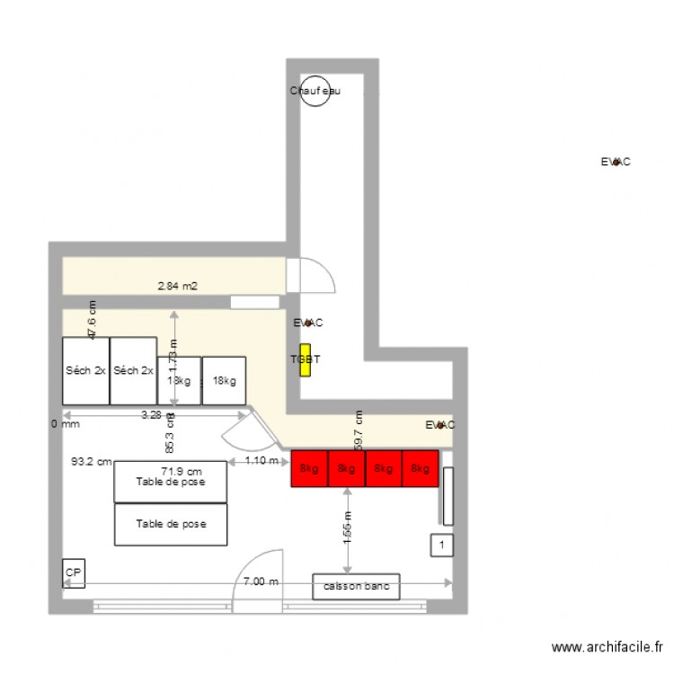 Aywaille Projet 1 . Plan de 0 pièce et 0 m2