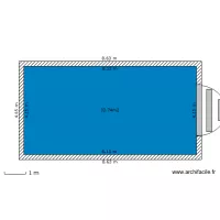 Piscine 8mx4m