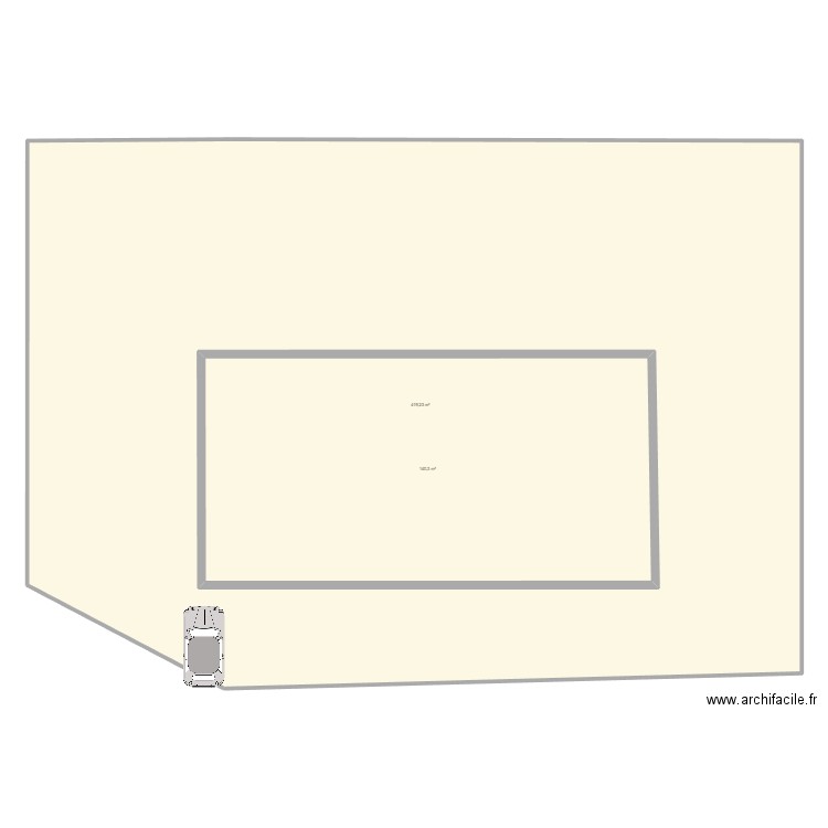 plan hery. Plan de 2 pièces et 713 m2