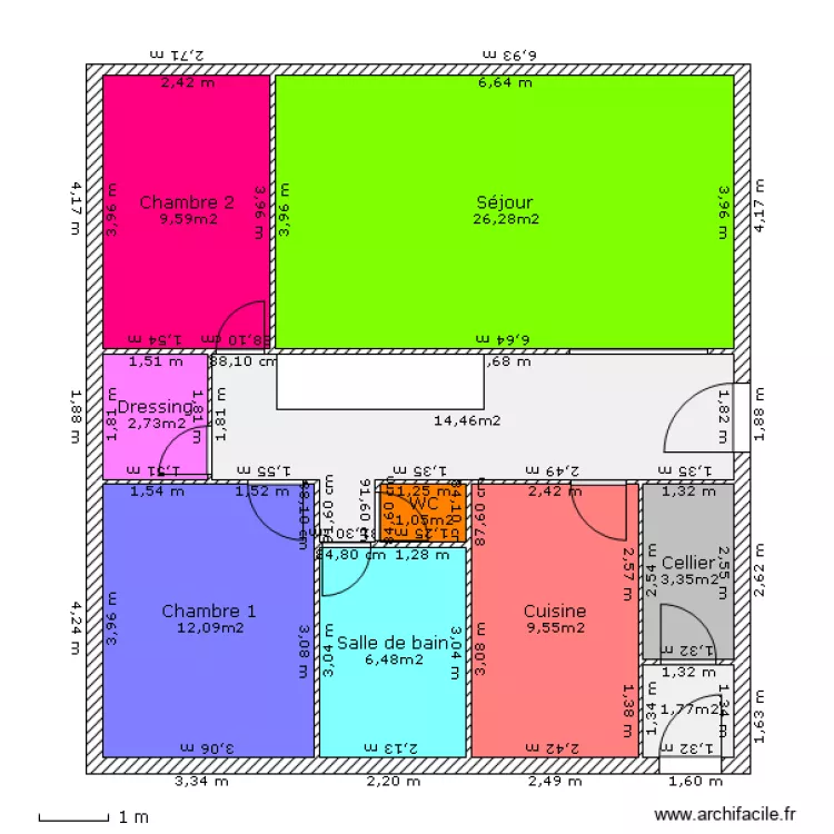 elendar maison actuelle. Plan de elendar maison actuelle. Plan de