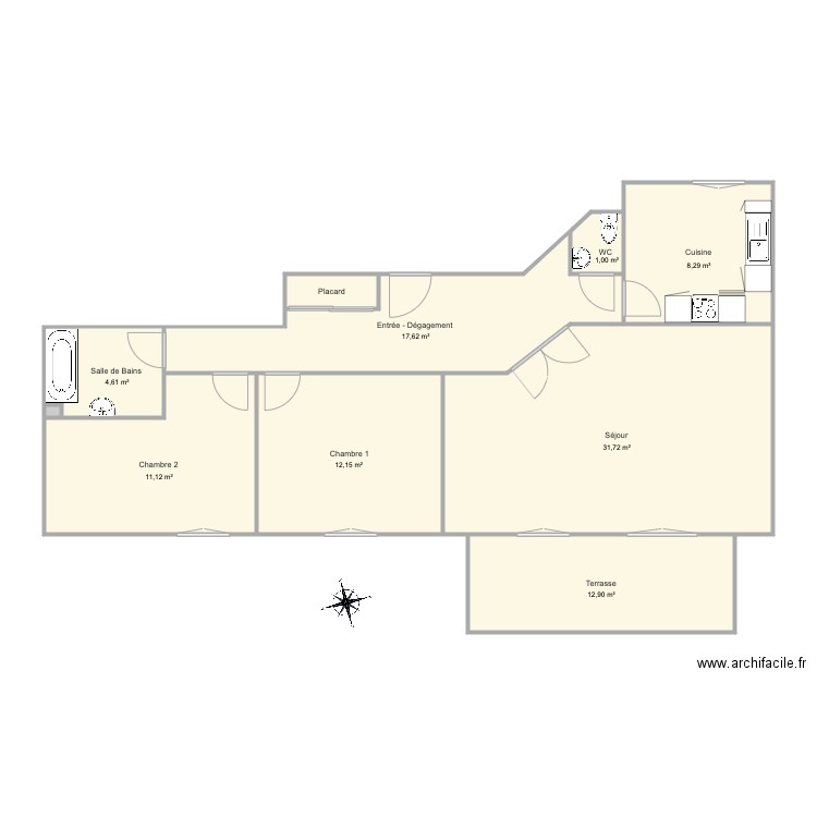 it3_5. Plan de 10 pièces et 110 m2