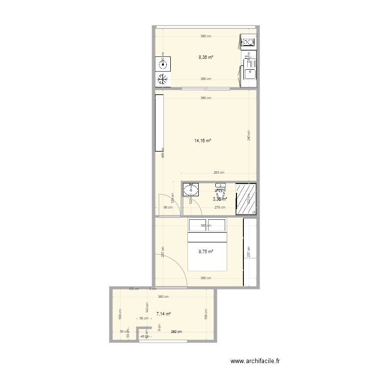 la capte meublée PLACARD cuisine bon. Plan de 0 pièce et 0 m2