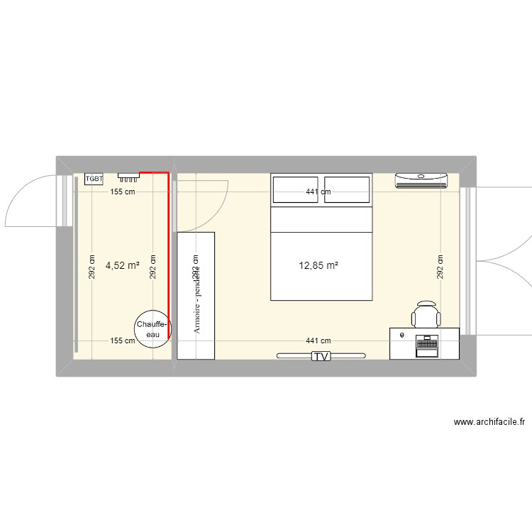 Nathalie. Plan de 0 pièce et 0 m2