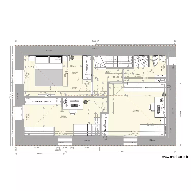 ANAIS BAT1 ETAGE V3 2018 05 05 V6. Plan de 