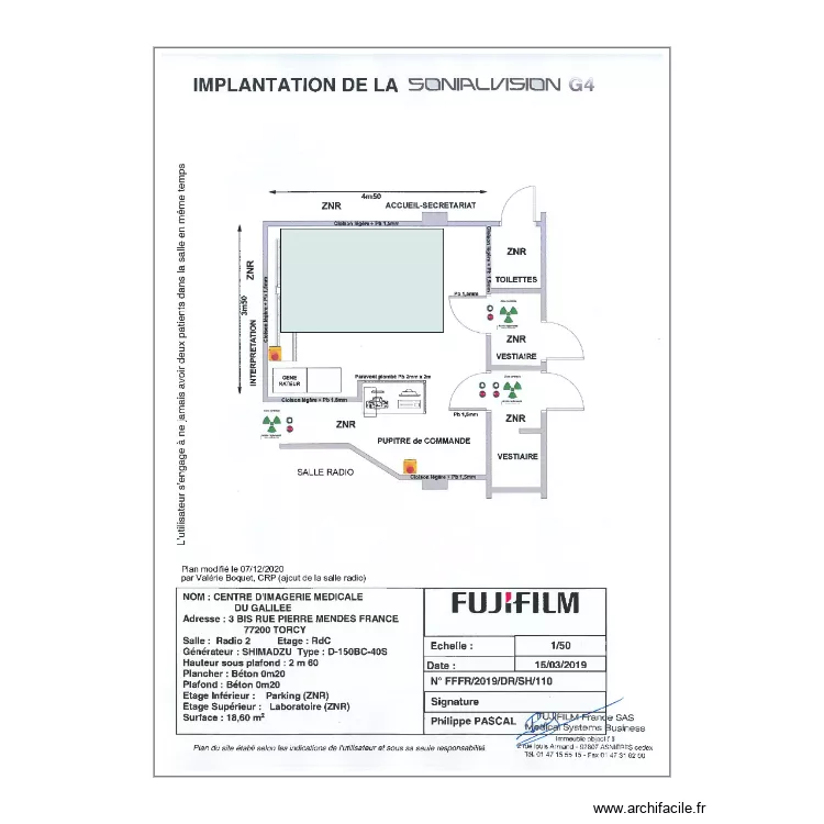 T&eacute;l&eacute;command&eacute;e Torcy. Plan de 