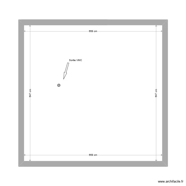 BONNEAU . Plan de 