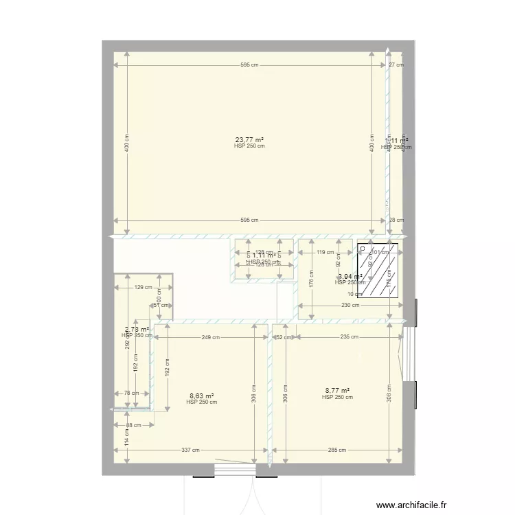 clapiers vf. Plan de 