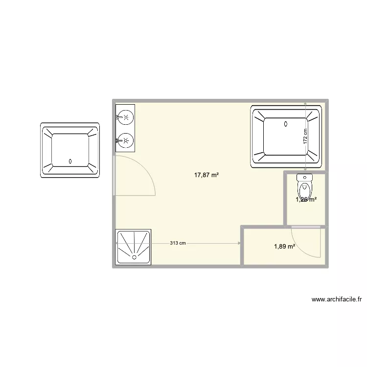 wellness Mortagne. Plan de 