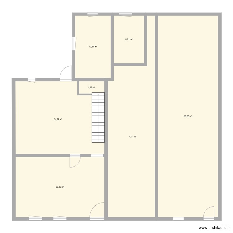 Maison hoste modif 1. Plan de 13 pièces et 363 m2